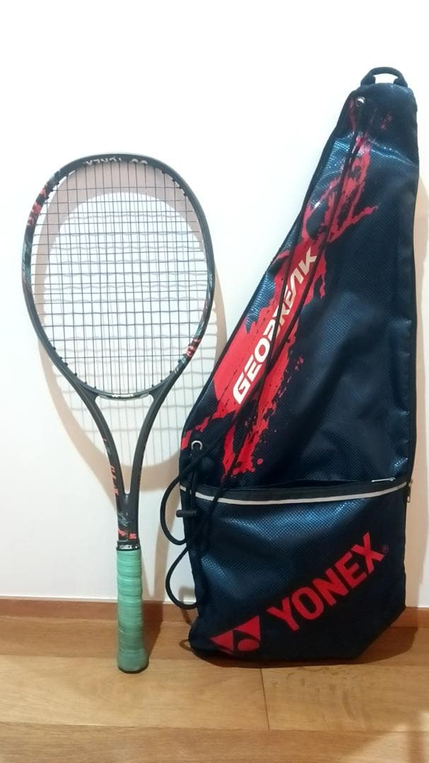 YONEX ジオブレイク 後衛用 ソフトテニスラケット ケース付き YONEX（ヨネックス） ガットも張り上げも無料 ソフトテニス ラケット