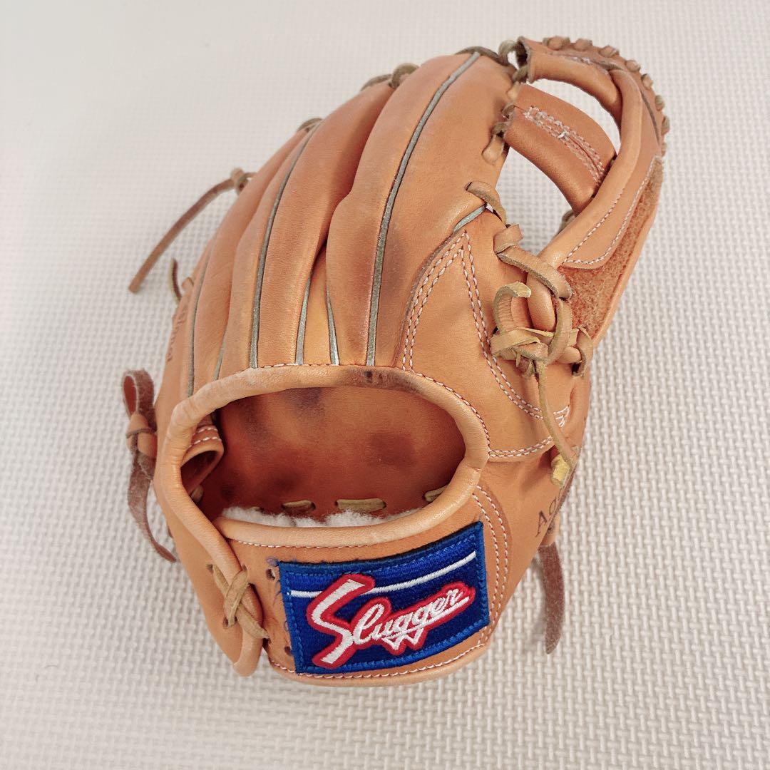 スラッガー 軟式グローブ オレンジ　KSN-24MS 久保田スラッガー 軟式 グローブ 野球 内野手 KSN-24MS KSオレンジ