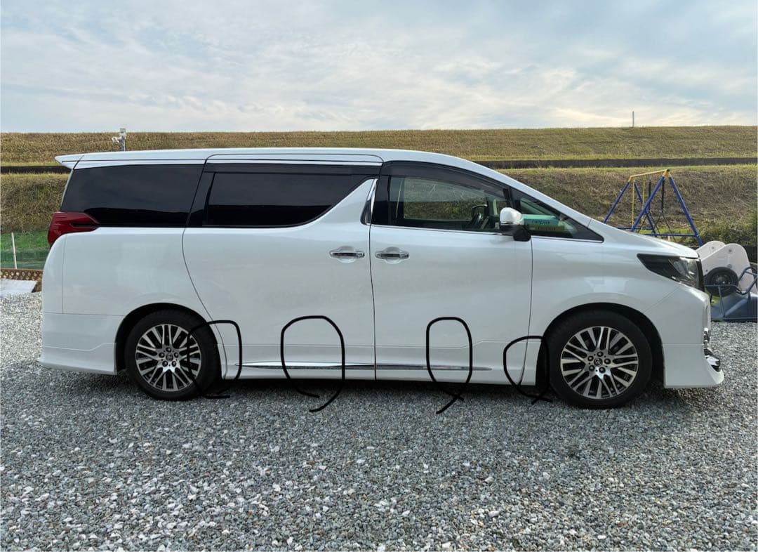 アルファード30前期　モデリスタエアロ シェアスタイル アルファード 30系 前期 モデリスタ 専用 スピンドル