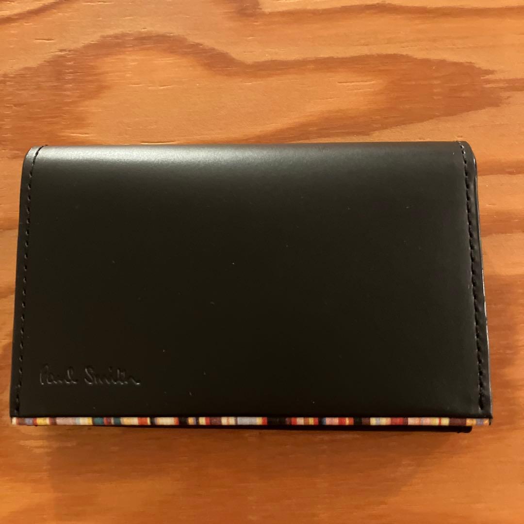 ポール・スミス　名刺入れ Paul Smith（ポール・スミス） 【名入れ】Paul Smith 名刺ケース ロゴ