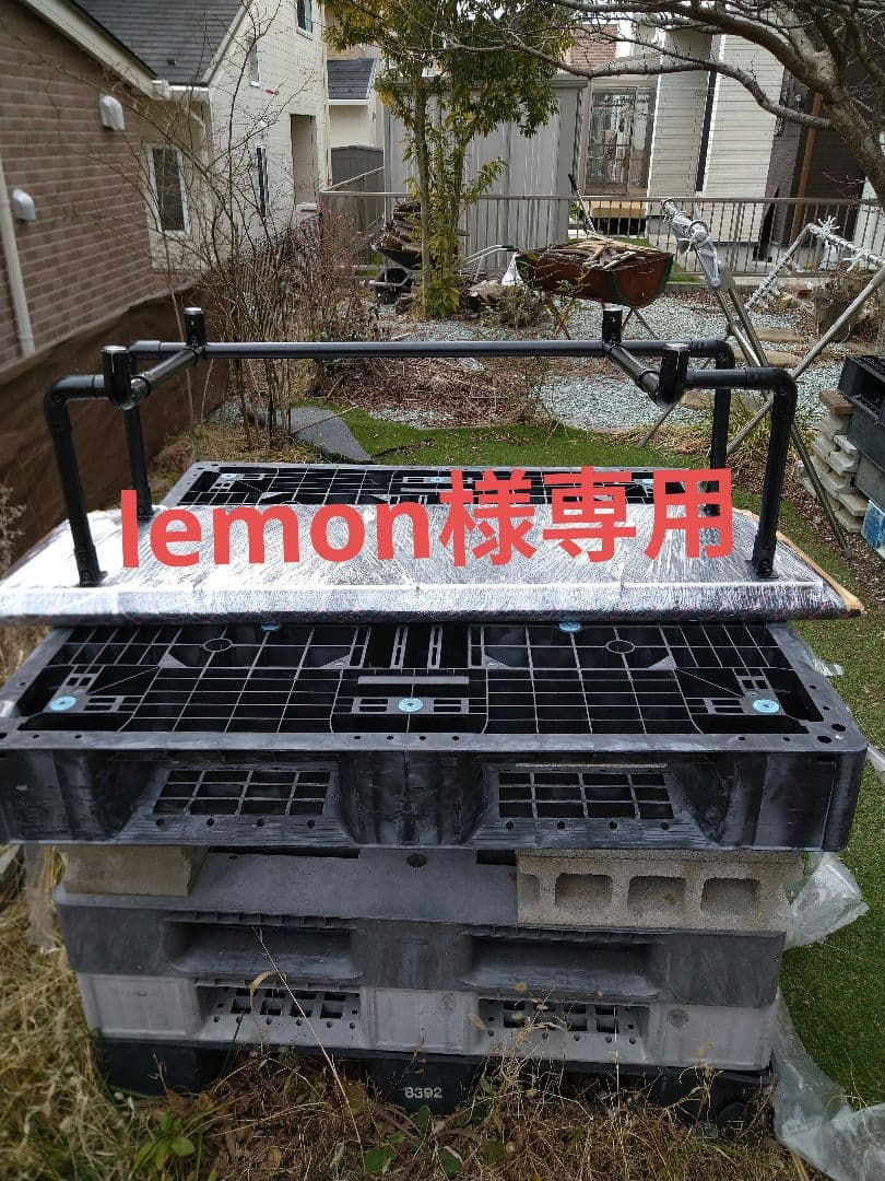 クオン　棚　イレクターパイプ　lemon様特注品 399287_HGWR-top-IMG_b521348b-