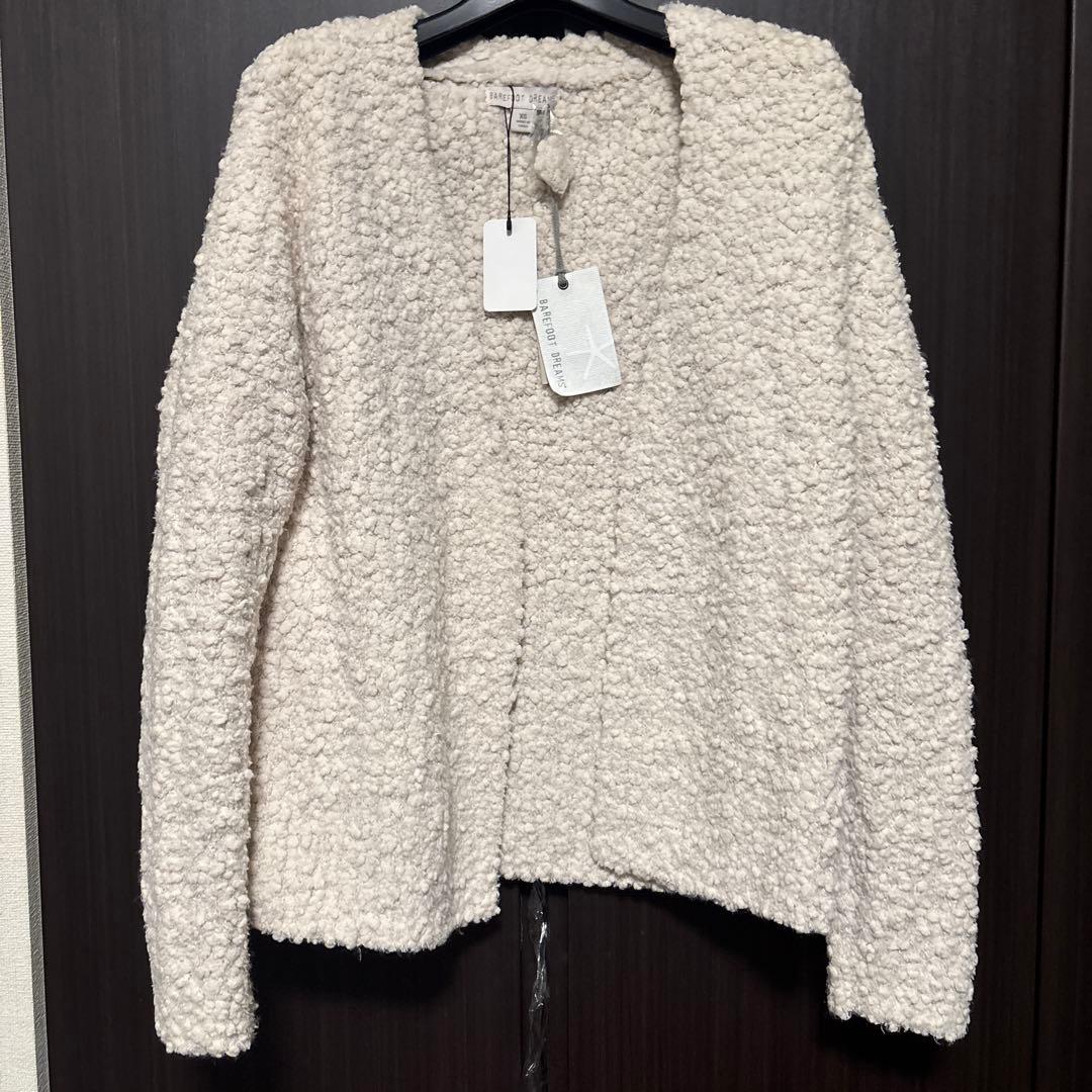 BAREFOOT DREAMS カーディガンXS クリーム　プードルカーディガン 大人気！メンズの定番カーディガン | NEWSの一覧 | ベアフット