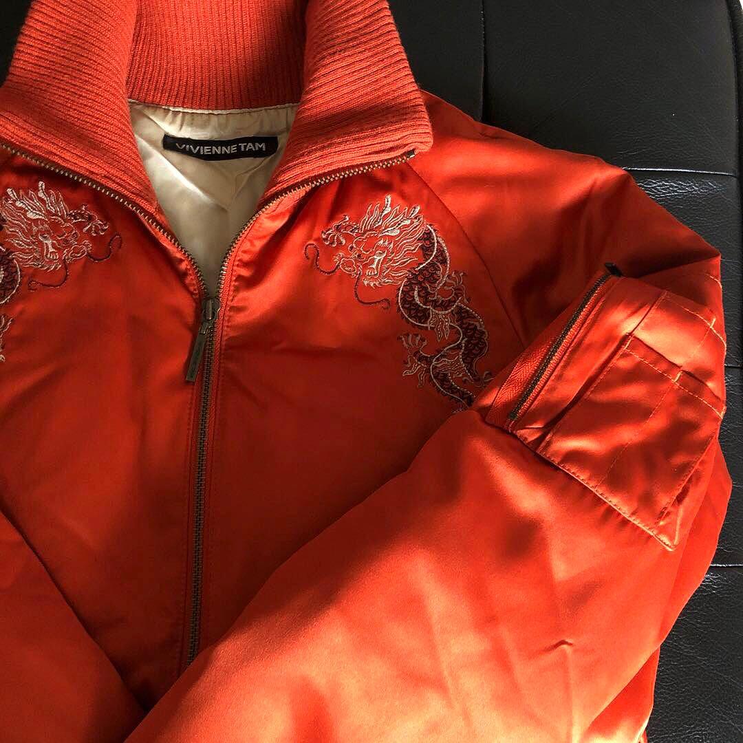 最終値下‼︎【VIVIENNE TAM】ヴィンテージスカジャン ブルゾン 美品 Vivienne Westwood（ヴィヴィアンウエストウッド） Vivienne Westwood