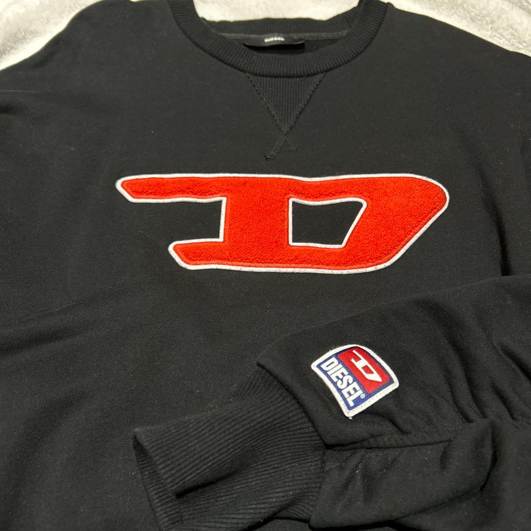 DIESELトレーナー　メンズXSサイズ ディーゼル DIESEL S-GIRK-CUTY スウェット メンズ トレーナー 長袖