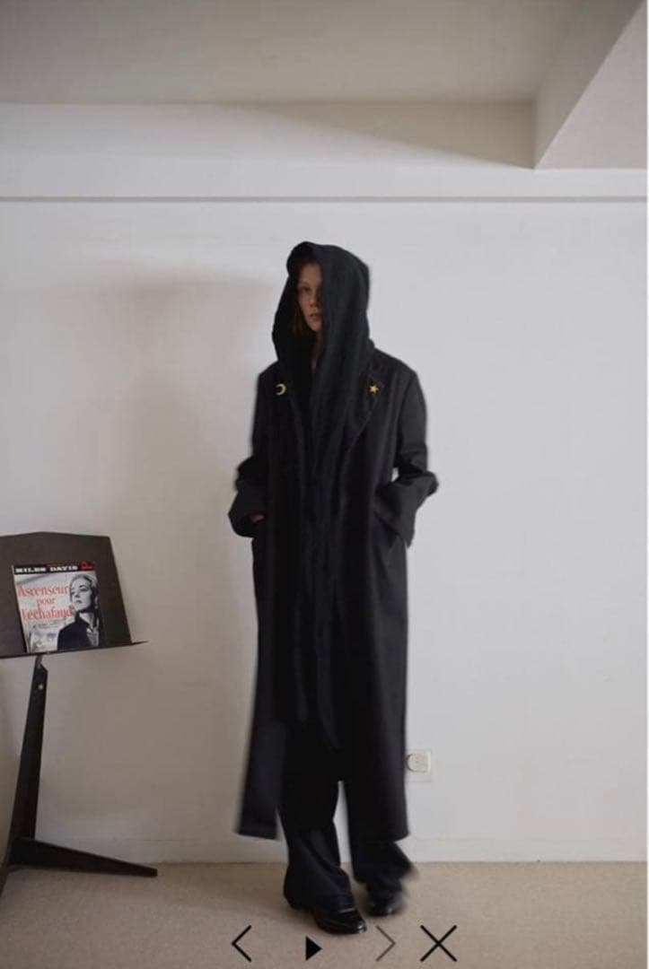 SUNSEA 24AW 30th 第七のストール ブラック SUNSEA 24AW 30th 第七のストール ブラック - メルカリ