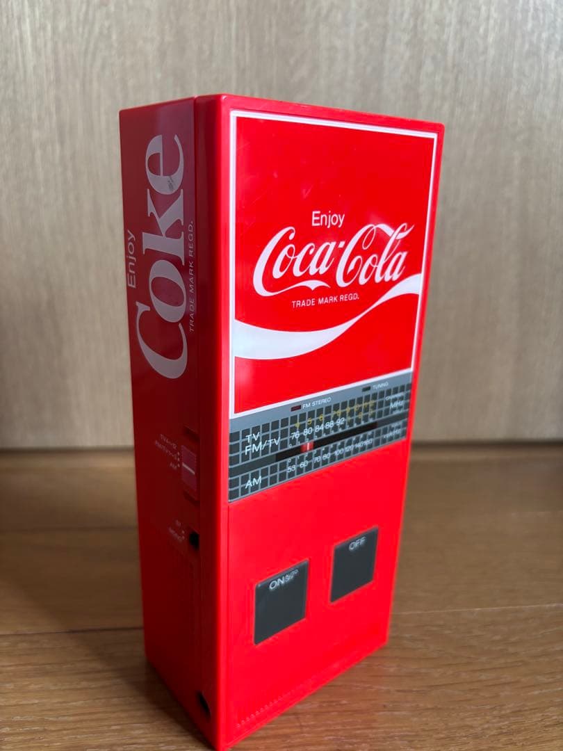 Coca-Cola コカコーラ　AM/FMラジオ Coca・Cola◇ラジオ/動作確認済みCoca-Cola コカ・コーラ AM/FMラジオ