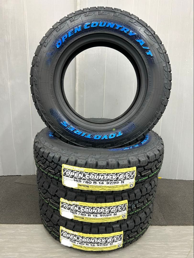送料込★新品トーヨーオープンカントリーAT★165/80R14★プロボックス 楽天市場】プロボックス 14インチ 165/80R14 トーヨー オープン