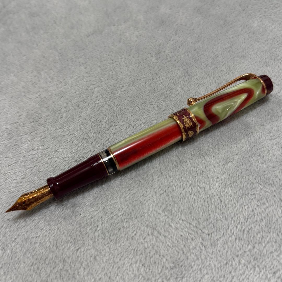 AURORA 18K 万年筆 イタリア製 オセアニア アウロラ 万年筆 大陸シリーズ オセアニア AURORA OCEANIA Limited