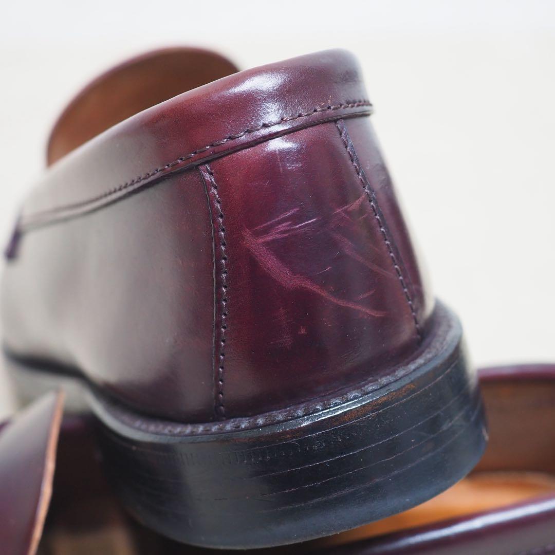 Alden x Brooks コードバンアンラインドペニーローファー 10.5D