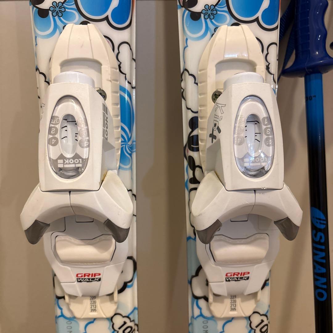 SWALLOW キッズスキー板・ポール・ブーツ4点セット 100cm