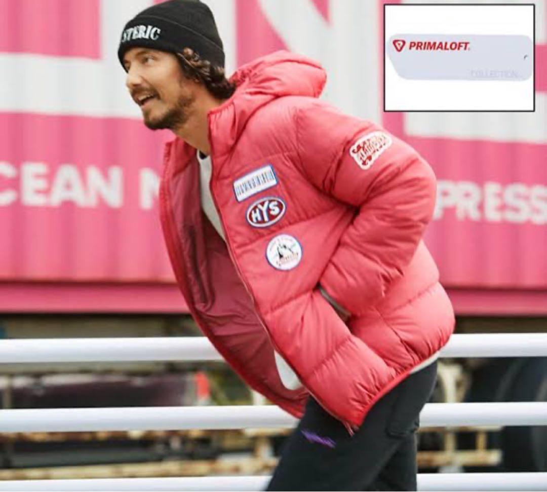 ヒステリックグラマー　プリマロフトダウジャケット HYSTERIC GLAMOUR ヒステリックグラマー プリマロフト ダウン