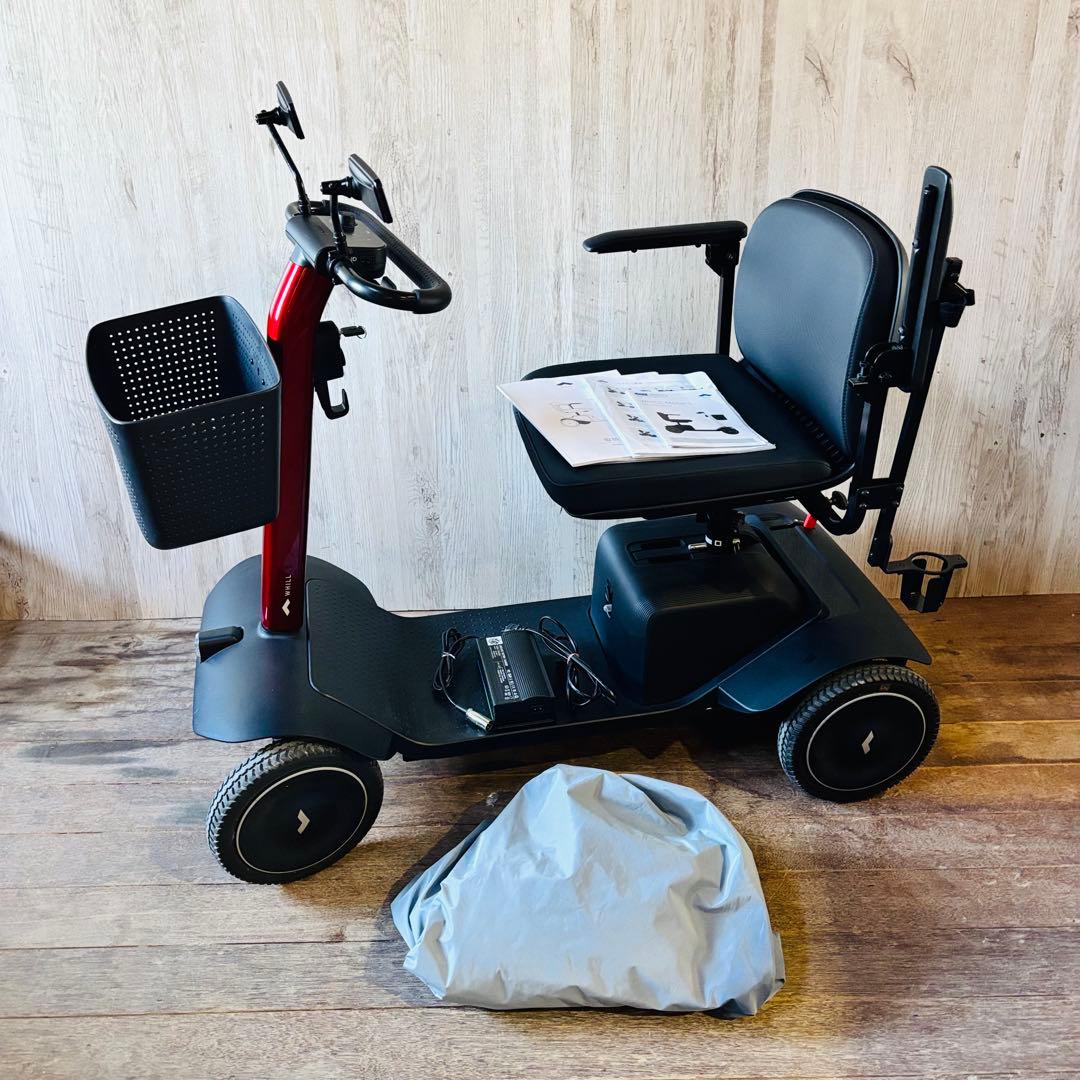 セニアカー ウィル WHILL Model S ガーネットレッド 電動カート 楽天市場】WHILL Model S（歩道のシンプルスクーター）シニアカー 電動