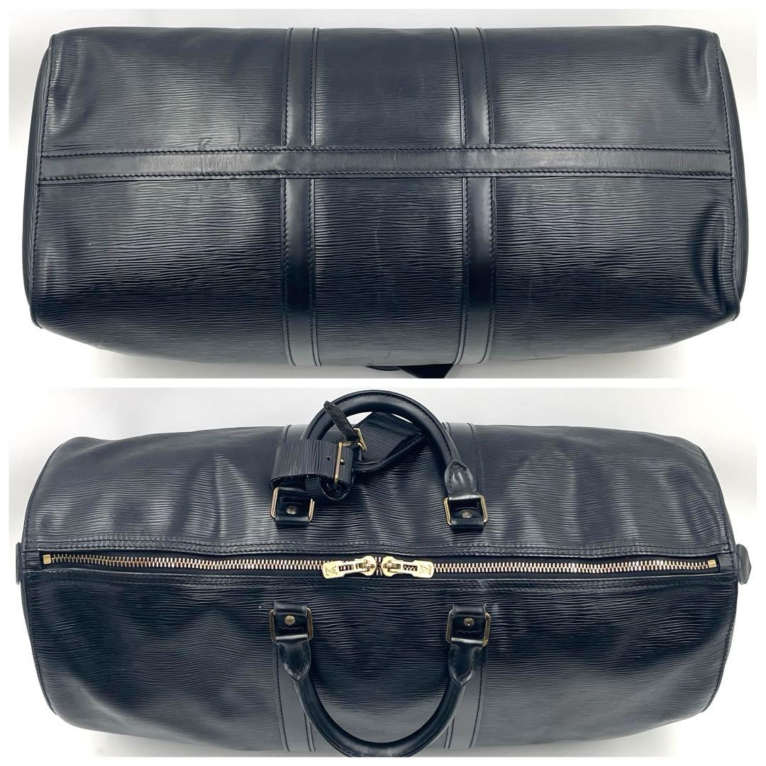 ルイヴィトン エピ キーポル 50ボストンバッグ ノワール M42962 大容量