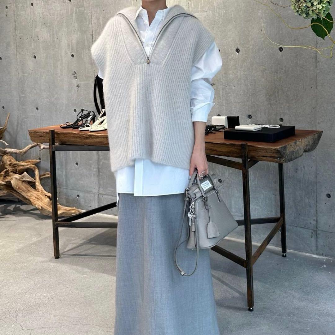 Chaos 美品 ブルーフォックススキッパーニット - メルカリ