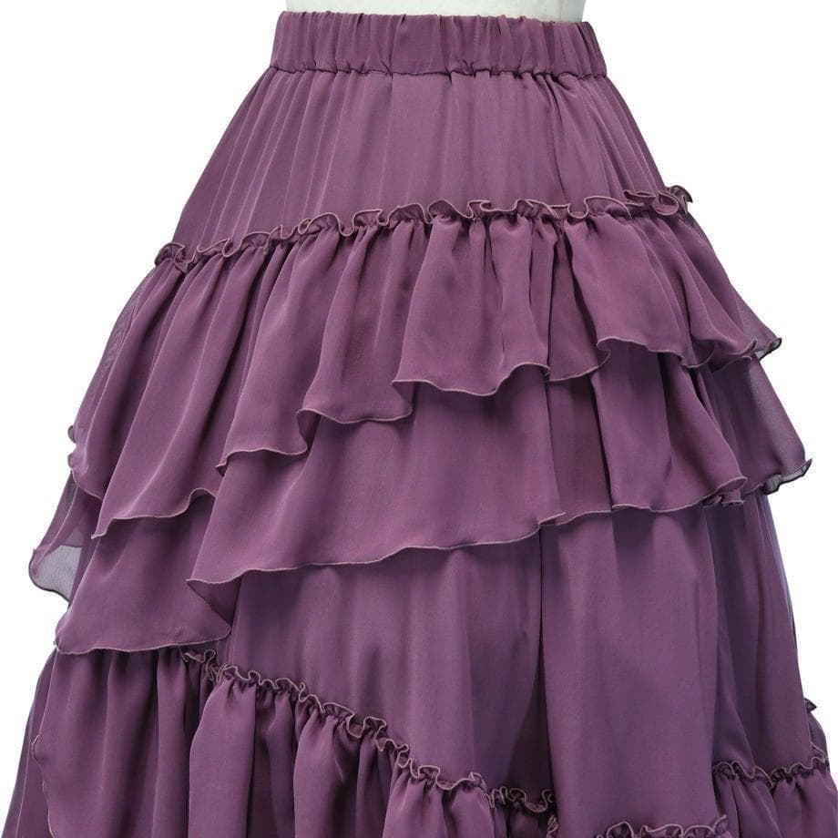 ✨美品✨ sheglit シェグリット Empress ロングフリルスカート - メルカリ