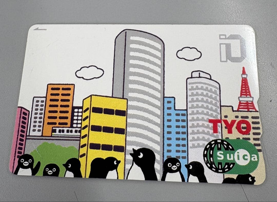 JR東日本　TYO限定オリジナルSuica 中古品 残金0円　チャージで使用可 JR東日本 TYO限定オリジナルSuica 中古品 残金0円 チャージで使用可 JR