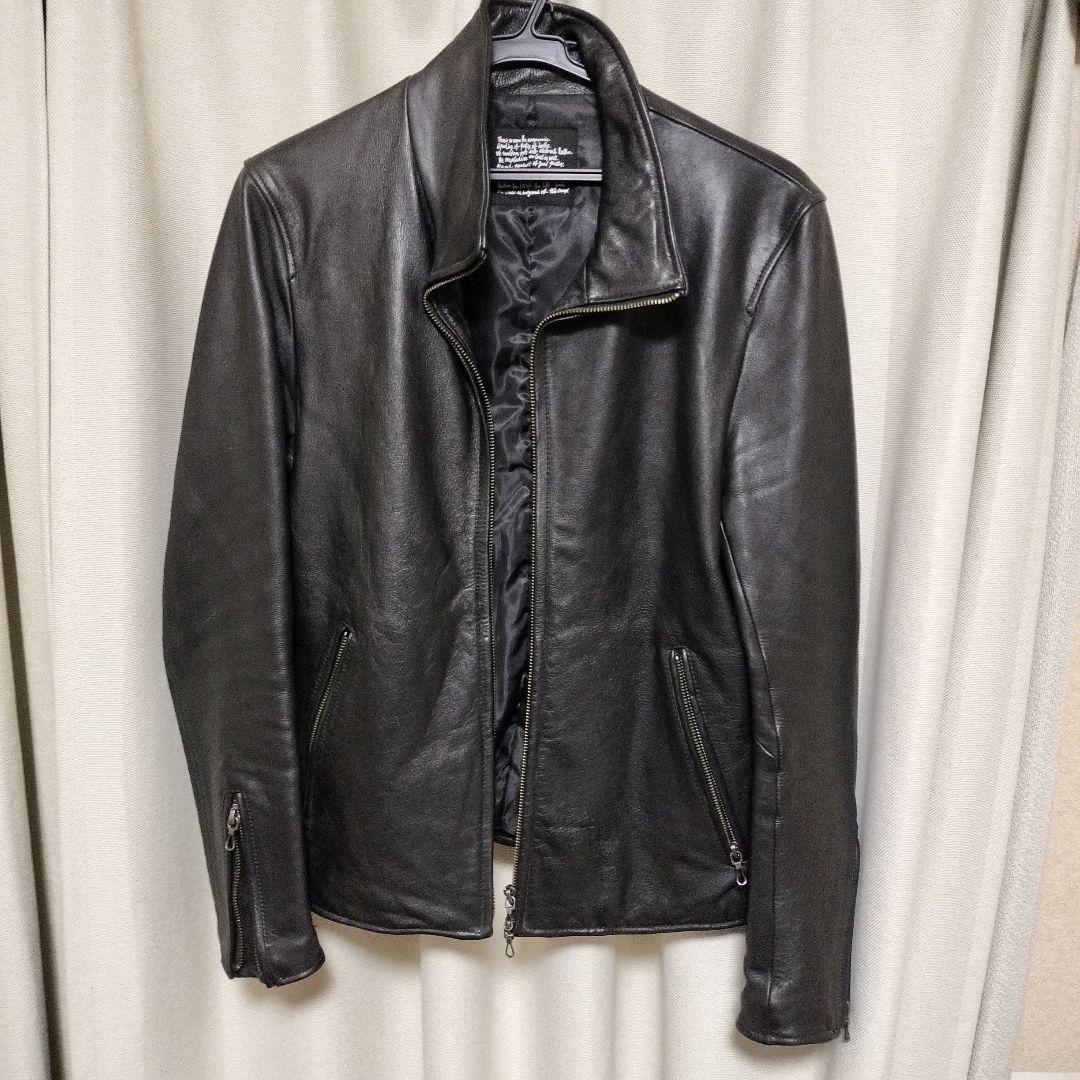 nano universe ライダースレザージャケット NUC03LO363CL nano universe ナノユニバース ブルゾン NUC03LO367GL ドンキーカラー