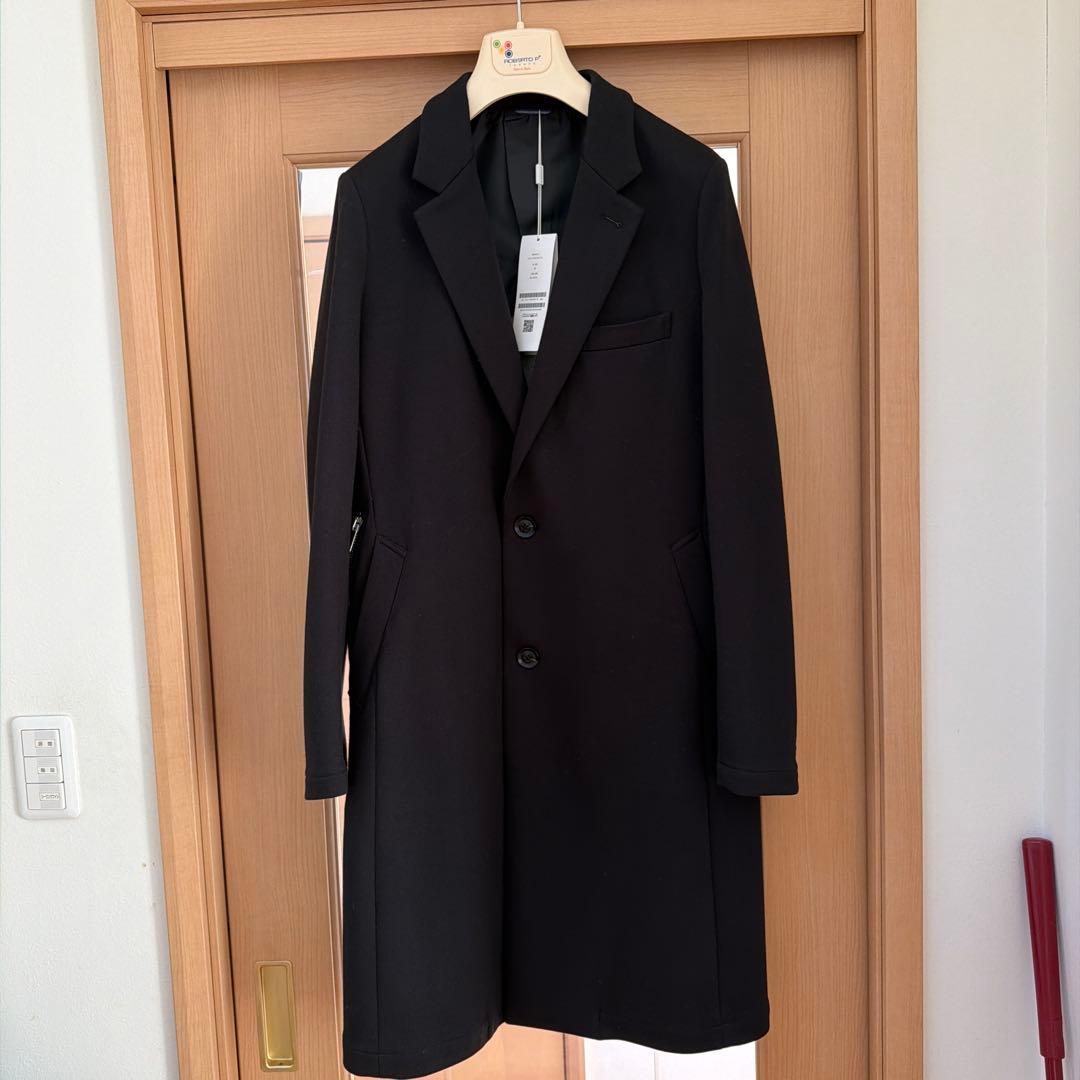 junhashimotoブラック チェスターコート サイズ4 NUKUMORI junhashimotoブラック チェスターコート サイズ4 NUKUMORI S115425765