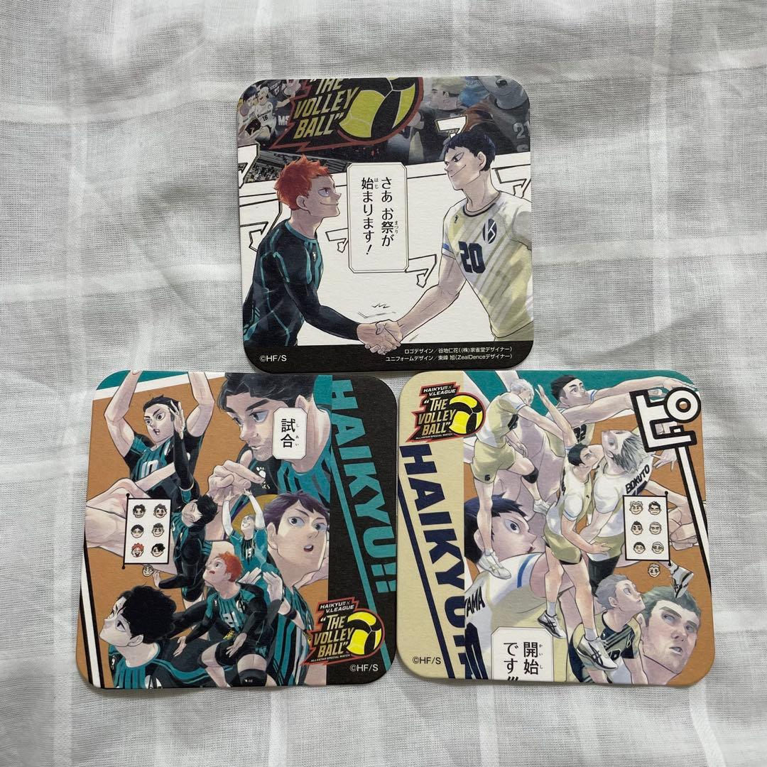 ハイキュー vリーグ コースター - メルカリ
