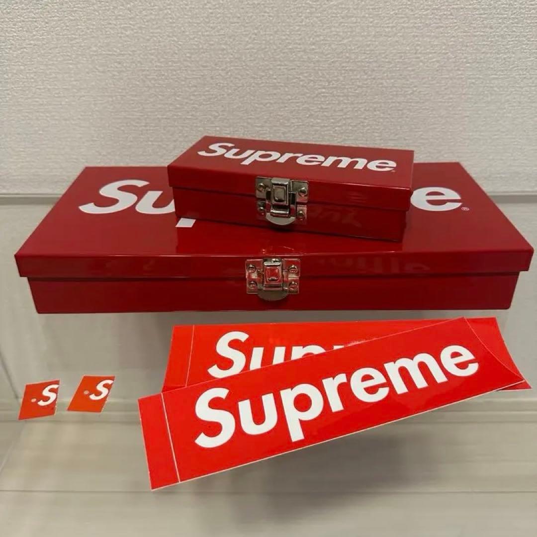 supreme l Storage Box セット【S】【L】 Supreme Small Metal Storage Box (SS17) - $32