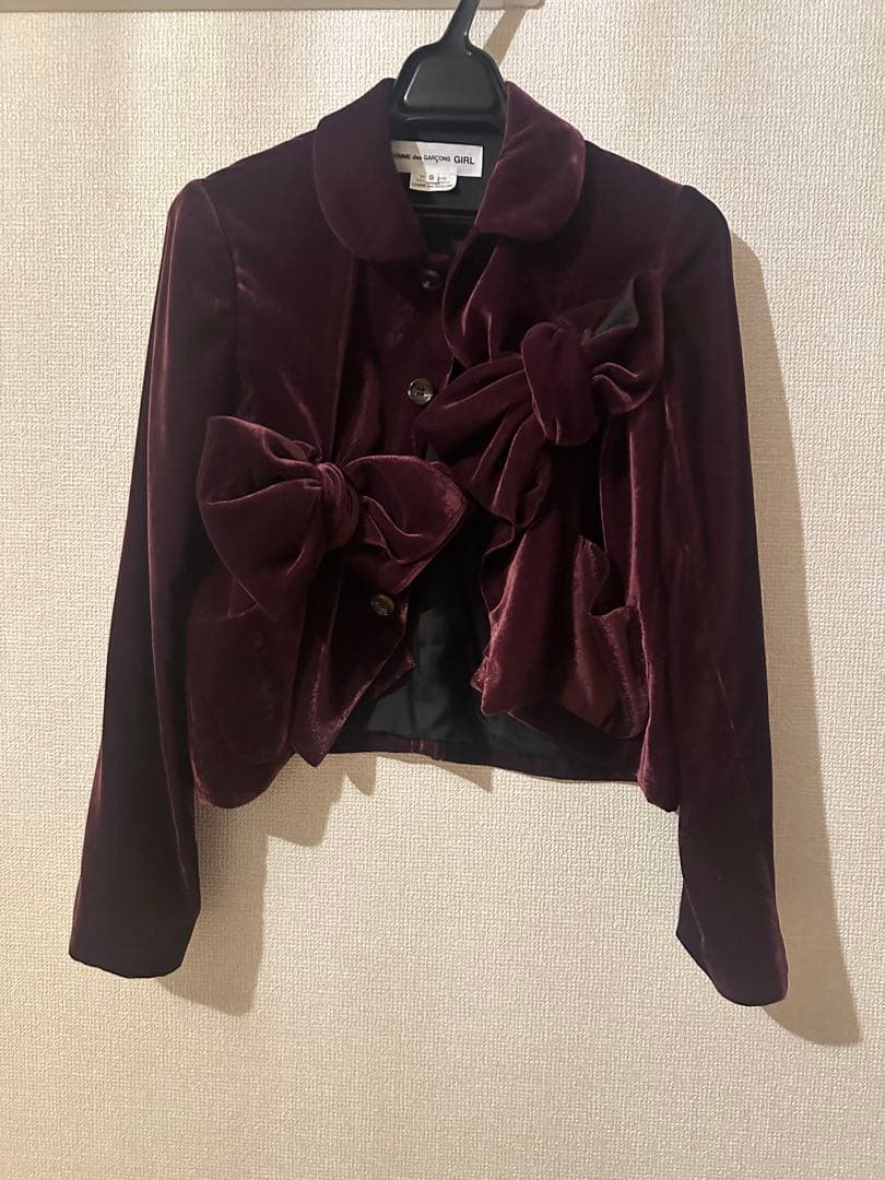 COMME des GARÇONS GIRLリボン付きジャケット COMME des GARCONS GIRL - COMME des GARÇONS girl 24aw リボン