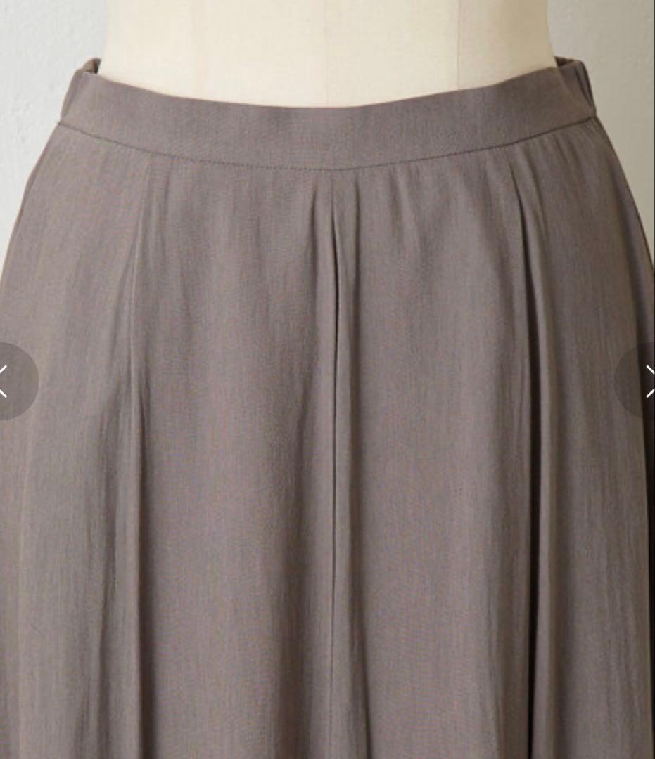 新品タグ付き BEARDSLEY 《2サイズ展開》割繊サーキュラースカート