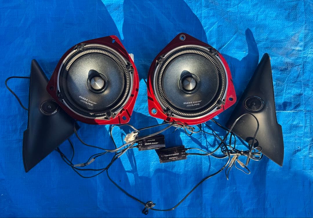 ALPINE DDリニアドアスピーカー（ツイーター付きクロスオーバー2ピース） アルパイン、車載用DDリニアスピーカー6モデル