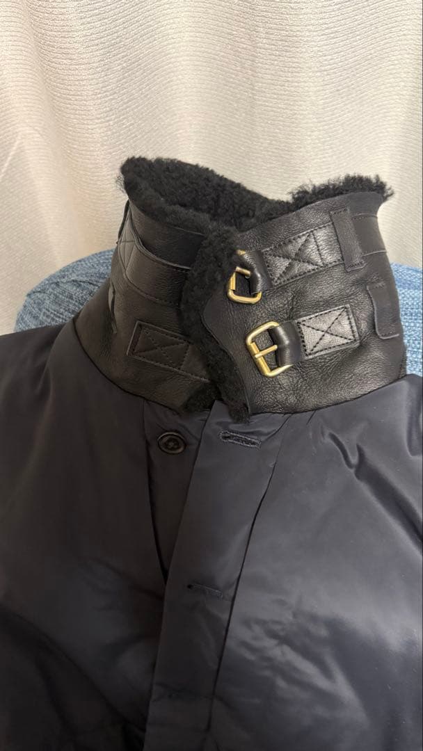 Paul Smith ネイビー ムートン襟ジャケット セール