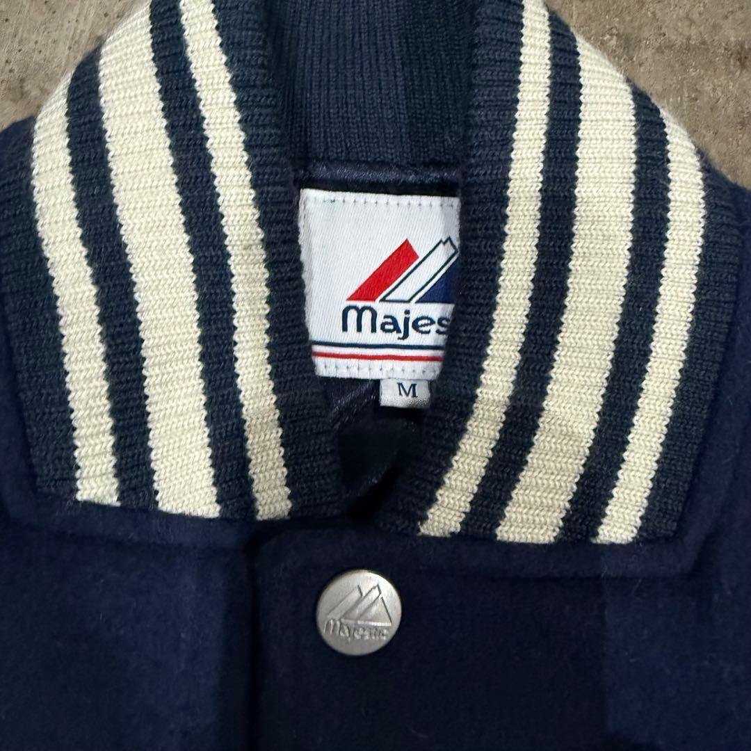 00's Majestic レッドソックス スタジャン ネイビー MLB y2k - メルカリ