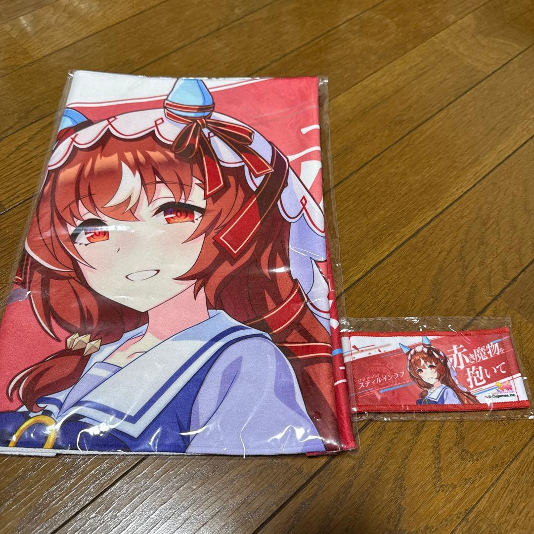スティルインラブ 公式応援タオル・ミニタオルキーホルダー ウマ娘 ミニ応援マフラータオルキーホルダー スティルインラブ - メルカリ