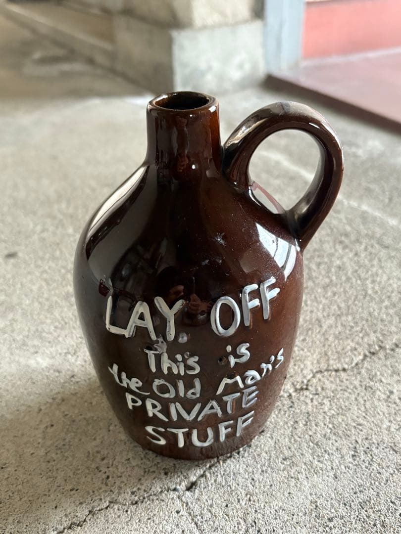 希少】50年代ピンナップデキャンタ 陶器 ヴィンテージ ミッドセンチュリー