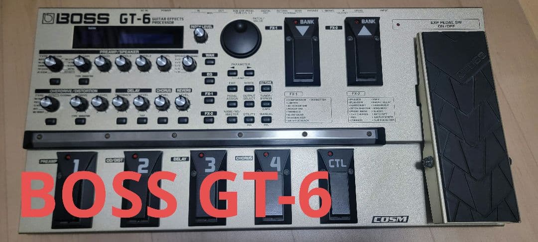 BOSS GT-6 マルチエフェクター Amazon | BOSS / GT-6 Guitar Effects Processor [ギター用マルチ