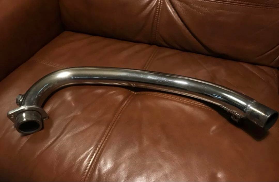 SR400 マフラー　純正エキゾーストパイプ FI車 エキパイ SR400 FI RH03J 純正エキパイ エキゾーストパイプ 穴無し