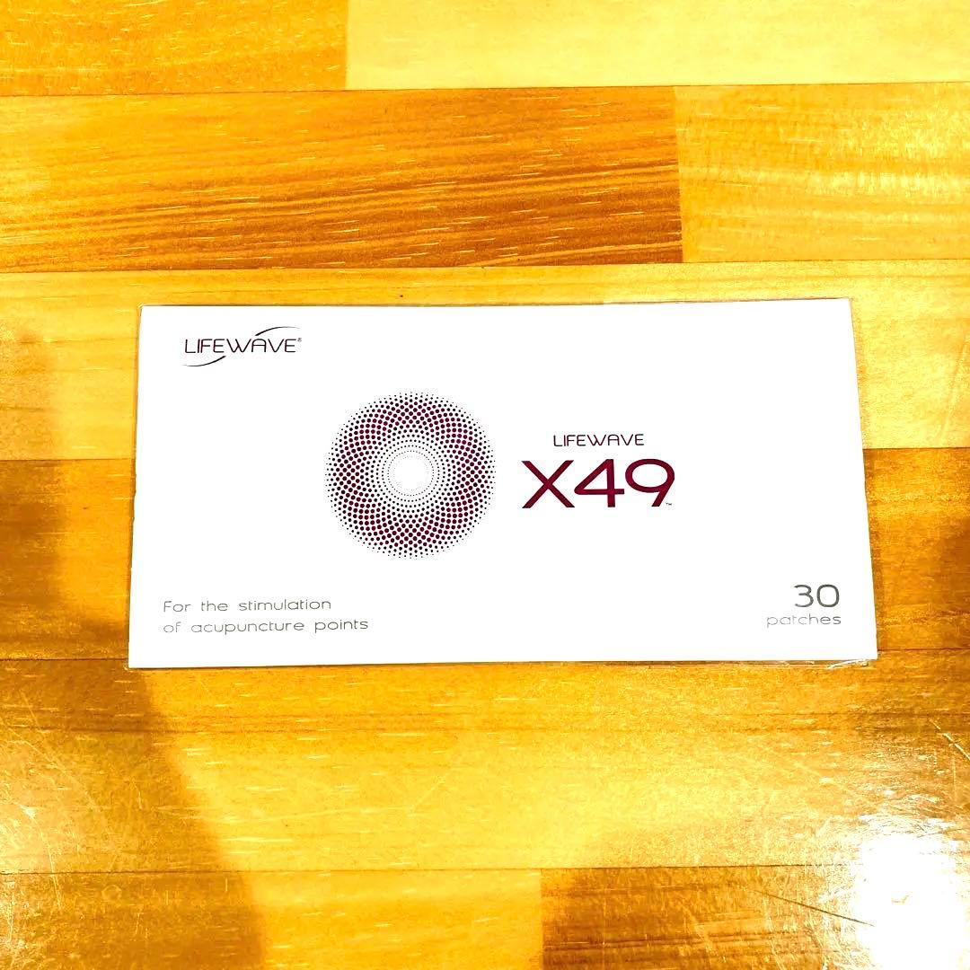 lifewave ライフウェーブX49 パッチ30枚入 ライフウェーブ LIFE WAVE