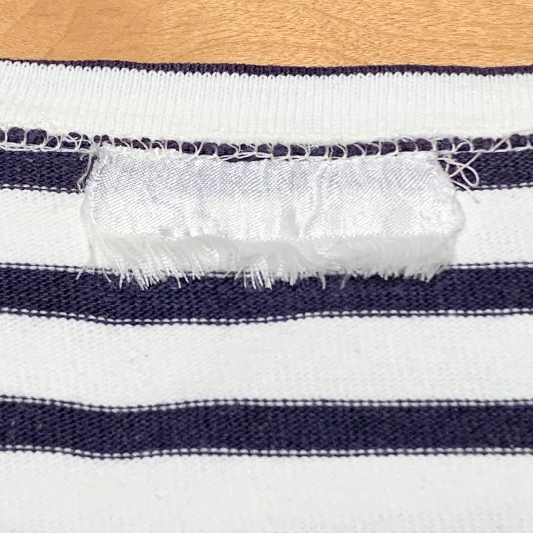 旧ロゴ St James セントジェームス ボーダーカットソー ウエッソン