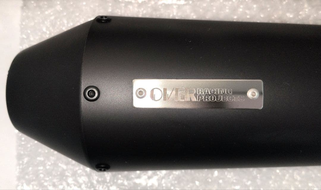 オーバーレーシング SSメガホンマフラー　スリップオン(2023〜)レブル250 SSメガホンマフラー BLK スリップオン Rebel250(23-)/S Edition(23