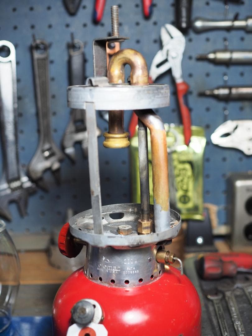 燃焼絶好調1957年7月 コールマン 200A ランタン（イエローボーダーt80