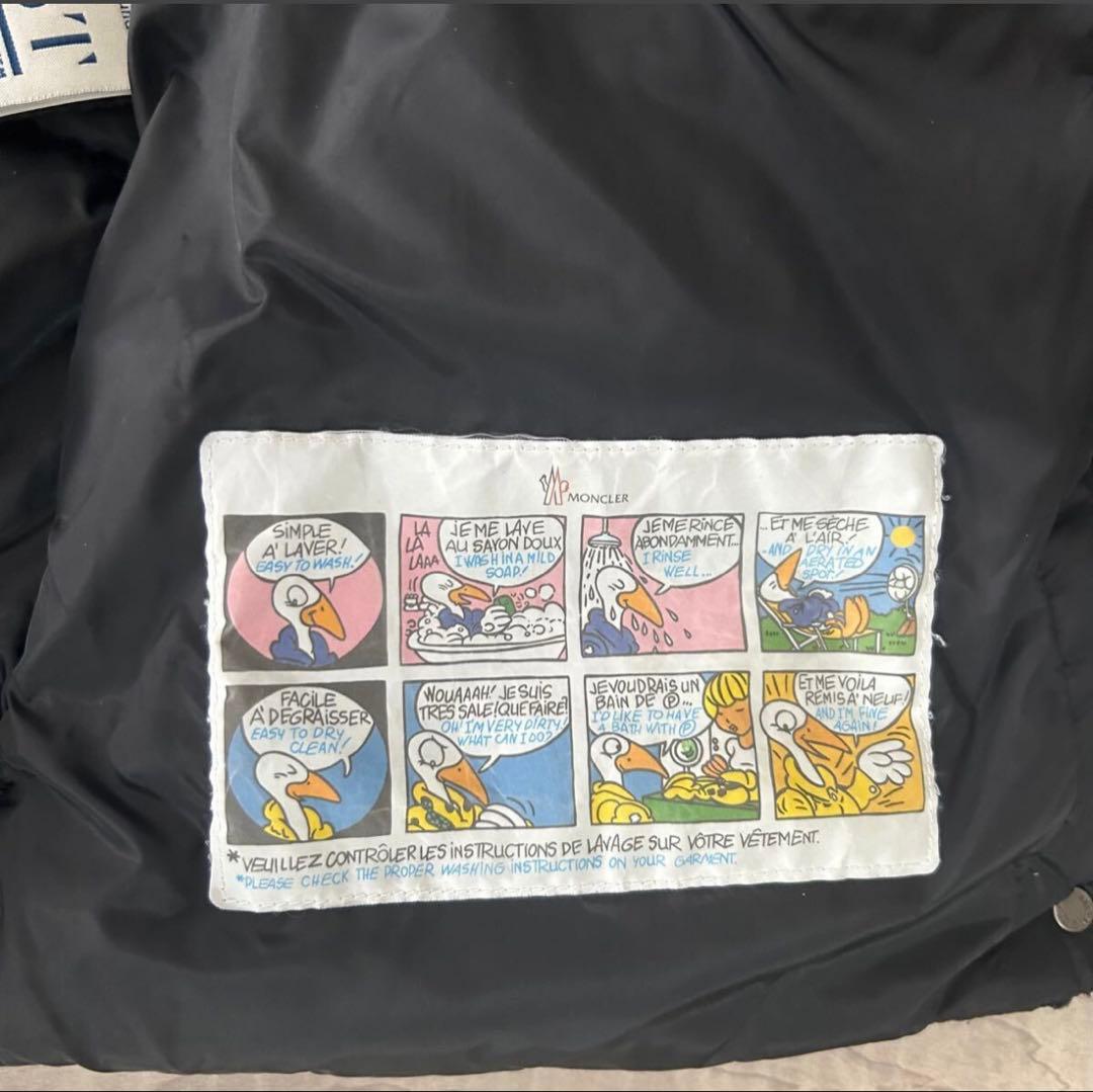 MONCLER モンクレール☆LENAR☆ブラック☆サイズ1 ショートダウン 黒