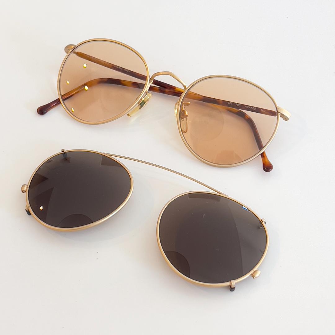 GIORGIO ARMANI ジョルジオアルマーニ クリップオン サングラス - メルカリ