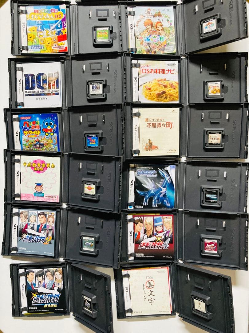 ニンテンドーDS ソフト 100本セット まとめ売り 大量 ケース・説明書