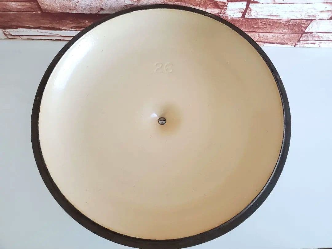 希少品】ル・クルーゼ Enzo Mari エンツォ マリ 大型26㎝