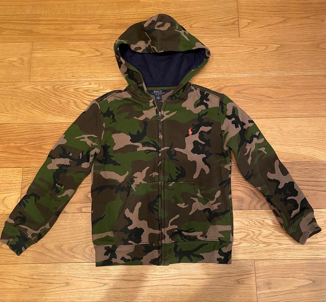 POLO RALPH LAUREN 迷彩 パーカー ラルフローレン 130 - メルカリ