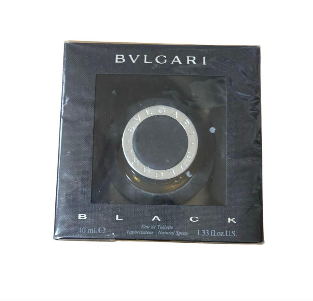 BVLGARI BLACK オードトワレ 40ml 男性用 廃盤 BVLGARI - 廃盤 BVLGARI BLACK ブルガリ ブラック オードトワレ 40mlの