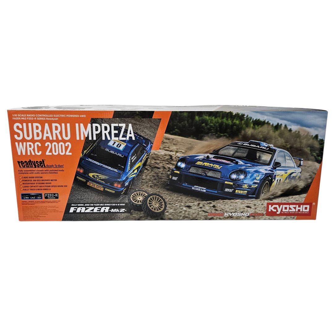京商 フェーザーMk2 FZ02-R スバル インプレッサ WRC 2002 KYOSHO FAZER Mk2 FZ02-R Series readyset SUBARU IMPREZA WRC 2002