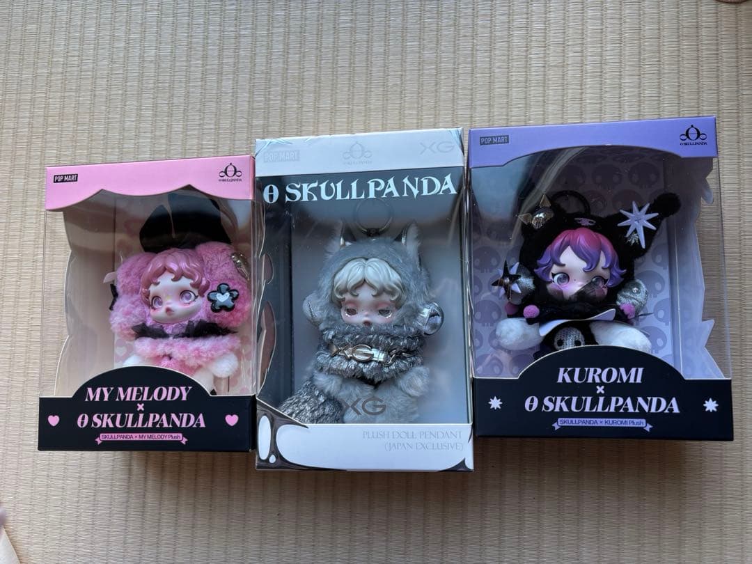 POPMARTスカルパンダ　マイメロクロミXGセット POP MART ポップマート スカルパンダ クロミ × マイメロ セット｜Yahoo
