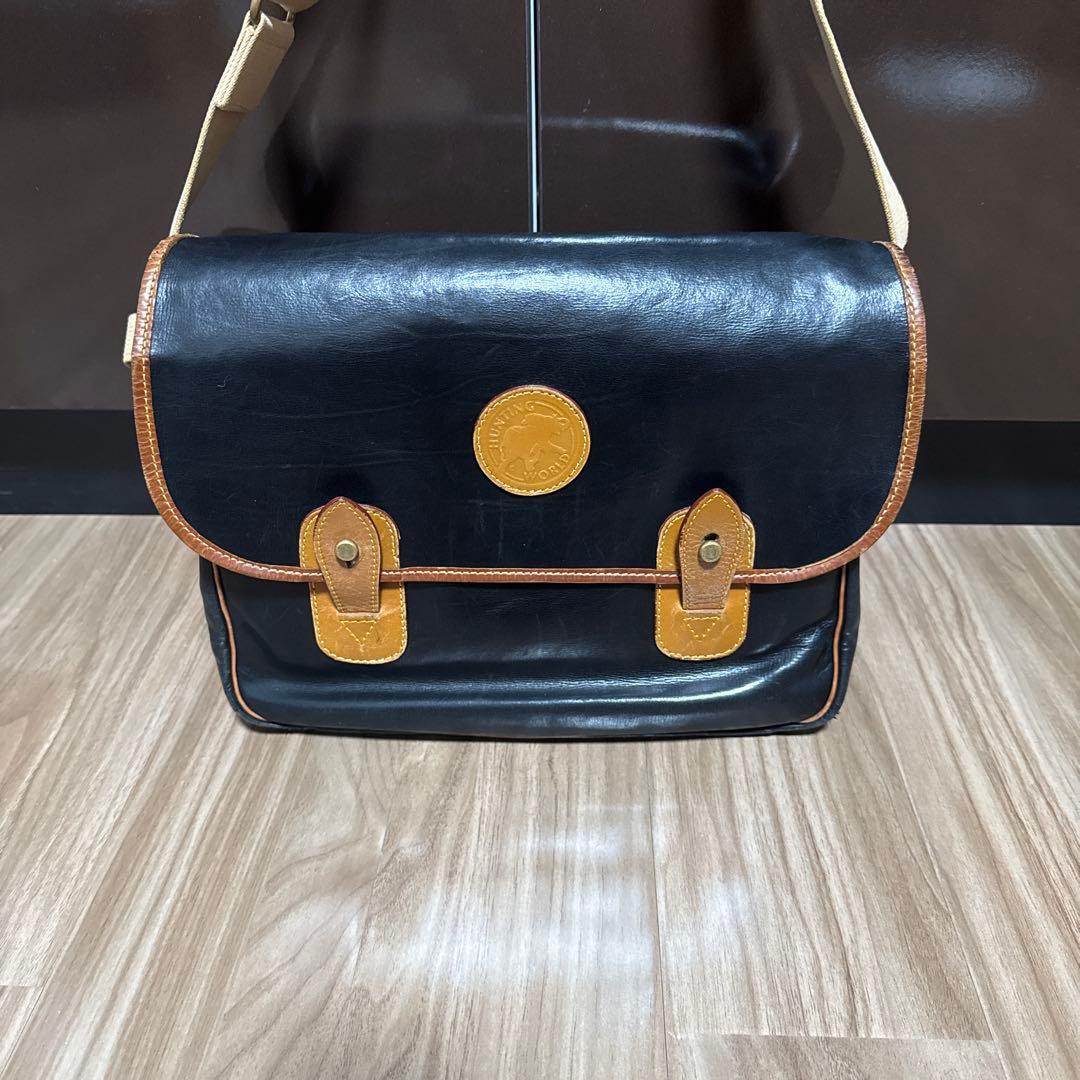 t*r様 リノベ済‼️HUNTING WORLD ショルダーバッグ Hunting World（ハンティング・ワールド） バッグ メンズ ショルダー