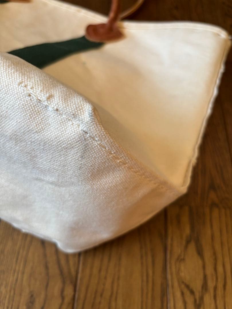 バッグ 80s L.L.Bean Tote Leather Handle