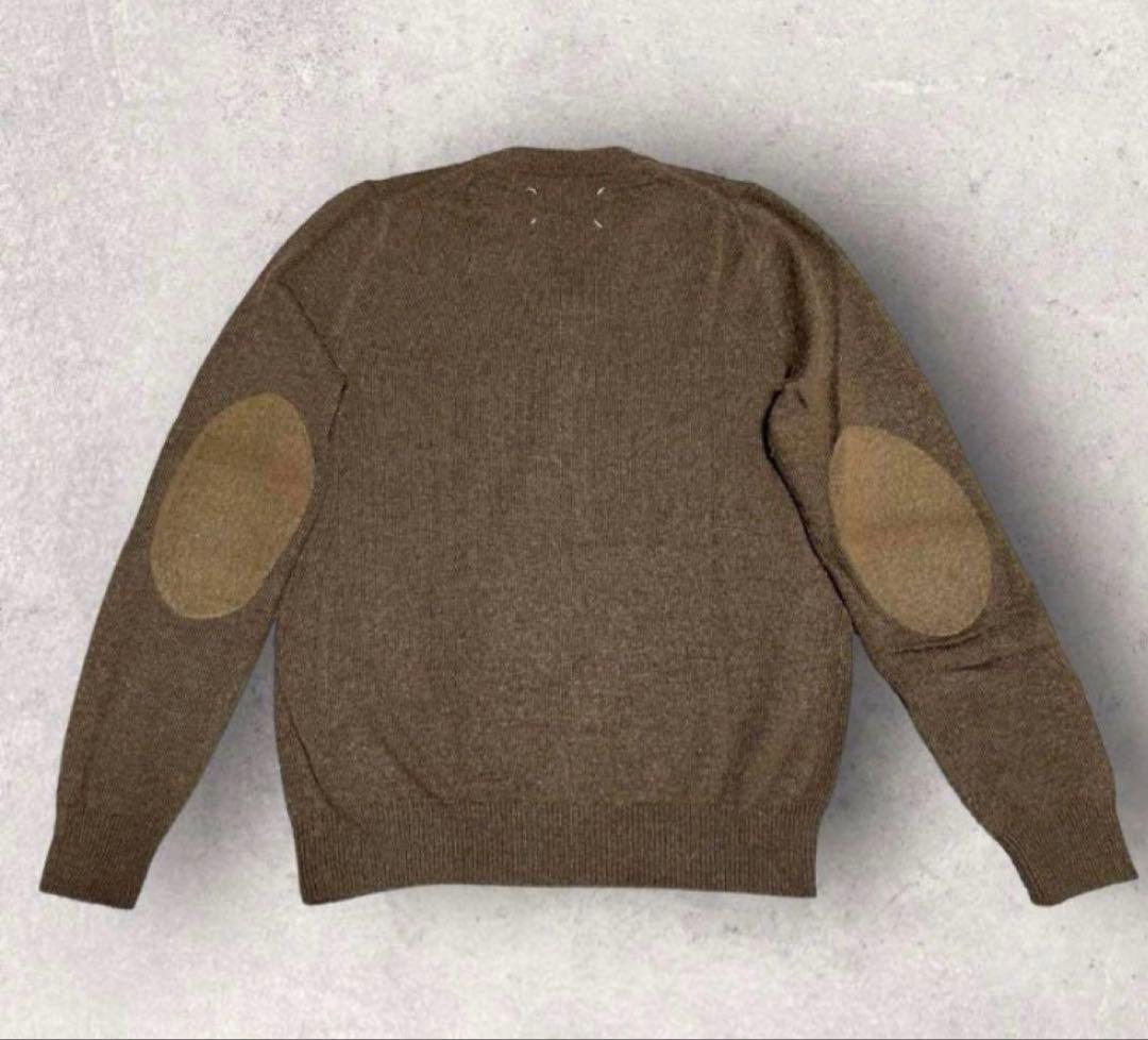 美品 Maison Margiela エルボーパッチ ウ ニット 最終値下げ - メルカリ