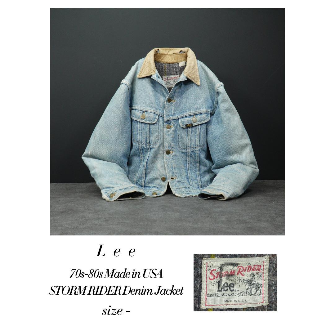 Lee 70s-80 USA製 ストームライダー デニムGジャン - メルカリ