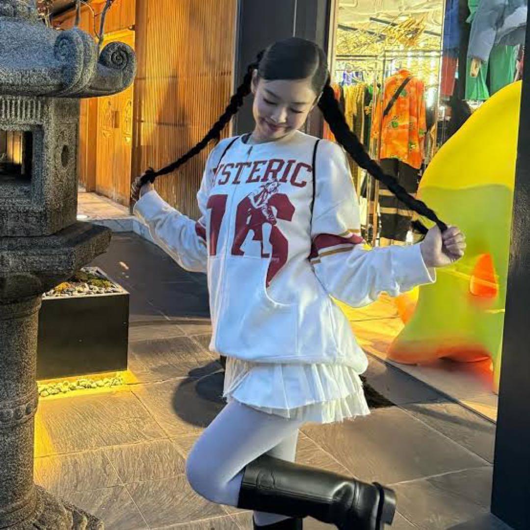 ジェニ着用！HYSオーバーサイズジャンパー【HYSTERIC 76】白 - メルカリ